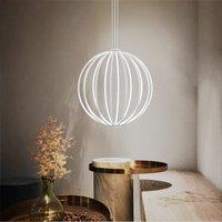 CGC Lighting Paraplu 3 White 60cm Globe LED Ceiling Pendant
