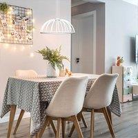 CGC Lighting Paraplu 2 White 60cm Hemisphere LED Ceiling Pendant