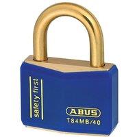 ABUS T84MB/40mm Blue Rustproof Padlock Keyed Alike 8406