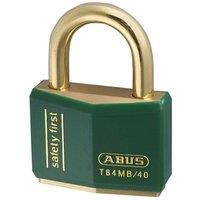 ABUS T84MB/40mm Green Rustproof Padlock Keyed Alike 8403