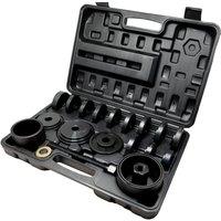 Autojack 23 Piece Front Wheel Drive Bearing Removal Tool Kit in Black | Size: 1000mm x 400mm