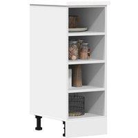 Bottom Cabinet White 30x44,5x81,5 cm Engineered Wood