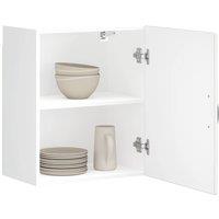 Berkfield Home Kitchen Wall Cabinet Lucca High Gloss White Engineered Wood