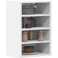 Hanging Cabinet White 40x29.5x60 cm Engineered Wood