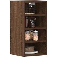 Hanging Cabinet Brown Oak 30x29.5x60 cm Engineered Wood