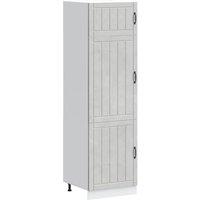 Berkfield Home Kitchen Cupboard Lucca Concrete Grey Engineered Wood