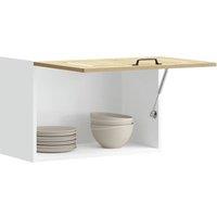 Berkfield Home Kitchen Wall Cabinet Kalmar Sonoma Oak Engineered Wood in Brown