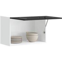 Berkfield Home Kitchen Wall Cabinet Kalmar Black Engineered Wood