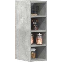 Hanging Cabinet Concrete Grey 20x29.5x60 cm Engineered Wood