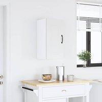 Berkfield Home Kitchen Wall Cabinet Kalmar White Engineered Wood