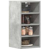 Berkfield Home Hanging Cabinet Concrete Grey 30x29.5x60 cm Engineered Wood
