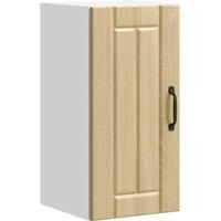 Berkfield Home Kitchen Wall Cabinet Lucca Sonoma Oak Engineered Wood in Brown