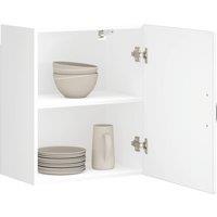 Berkfield Home Kitchen Wall Cabinet Lucca White Engineered Wood