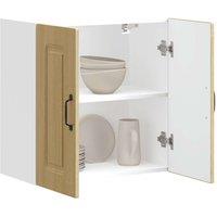 Kitchen Wall Cabinet Kalmar Sonoma Oak Engineered Wood
