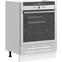 Berkfield Home Oven Cabinet Kalmar Grey Sonoma Engineered Wood