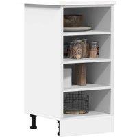 Berkfield Home Bottom Cabinet White 40x44.5x81.5 cm Engineered Wood