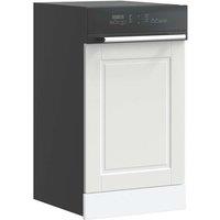 Berkfield Home Dishwasher Panel Porto White 45x1, 5x67 cm Engineered Wood