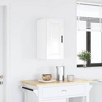 Kitchen Wall CabinetPorto High Gloss White Engineered Wood