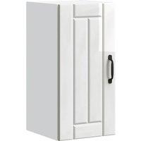 Berkfield Home Kitchen Wall Cabinet Lucca High Gloss White Engineered Wood