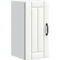 Berkfield Home Kitchen Wall Cabinet Lucca White Engineered Wood