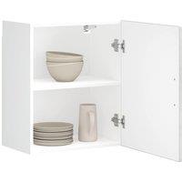 Berkfield Home Kitchen Wall Cabinets 2 pcsPorto Concrete Grey Engineered Wood in Brown