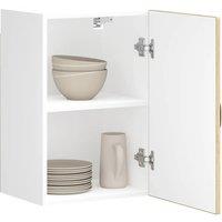 Berkfield Home Kitchen Wall Cabinet Kalmar Sonoma Oak Engineered Wood in Brown