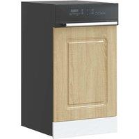 Dishwasher PanelKalmarSonoma Oak 45x1.5x67 cm Engineered Wood