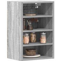 Berkfield Home Hanging Cabinet Grey Sonoma 40x29.5x60 cm Engineered Wood