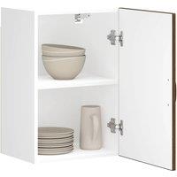Kitchen Wall Cabinet Lucca Brown Oak Engineered Wood