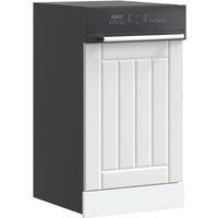 Berkfield Home Dishwasher Panel Lucca White Engineered Wood