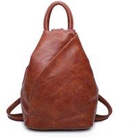 Fontanella Fashion Women's Kira PU Convertible Backpack in Brown