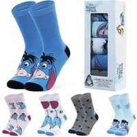 Disney Men's Eeyore Socks Pack Of 5 | Size: 6
