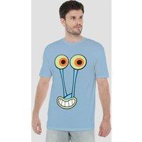 Spongebob Squarepants Gary Snail Smallile Unisex Adult T-Shirt, Light Blue | Size: 3XL