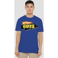 Paramount Home Entertainment Nickelodeon Guts Guts LogoT Shirt, Royal Blue | Size: Medium