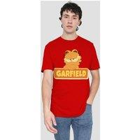 Paramount Home Entertainment Garfield Movie Logo Unisex Adult Heather T-Shirt, Red Heather | Size: XL