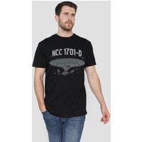 Star Trek The Next Generaton Unisex Adult T-Shirt, Black | Size: 2XL