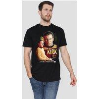 Star Trek Captain Kirk T-Shirt, Black | Size: Small