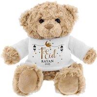 Personalised Memento Company Personalised 1st Eid Teddy Bear in Light Brown