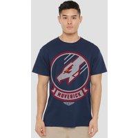 Top Gun: Maverick Maverick Call Sign T-Shirt, Navy | Size: Large