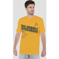 Star Trek Trek Yourself Unisex T-Shirt, Gold | Size: 3XL