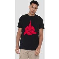 Star Trek Klingon Logo T-Shirt, Black | Size: Small