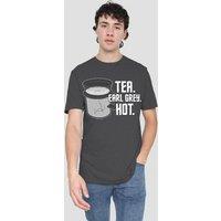 Star Trek Earl GreyT Shirt, Charcoal | Size: Small