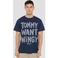 Paramount Home Entertainment Tommy Boy The Callahan Unisex Adult T-Shirt, Navy | Size: Small