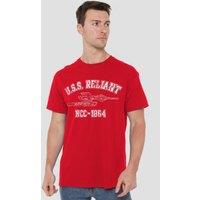Star Trek Reliant Athletic Unisex T-Shirt, Red | Size: Large