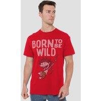 Paramount Home Entertainment Wild Thornberrys Born To Be Wild Unisex Adult T-Shirt, Red | Size: Small