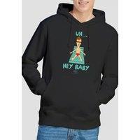 Beavis and Butthead Uh Hey Baby Hoddie, Black | Size: 2XL