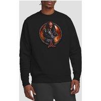 Star Trek Gowron Crew Sweatshirt, Black | Size: 2XL