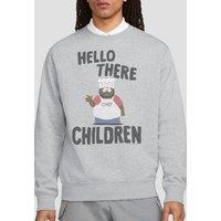 South Park The Salty Chocolate Unisex Crew Sweatshirt, Athletic Heather in Light Grey | Size: XL