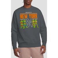 Teenage Mutant Ninja Turtles Tmnt Tmnt Nyc Crew Sweatshirt, Charcoal | Size: Small