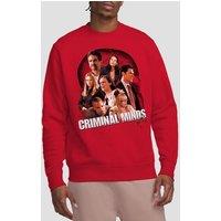 Paramount Home Entertainment Criminal Minds Brain Trust Crew Sweatshirt, Red | Size: Medium